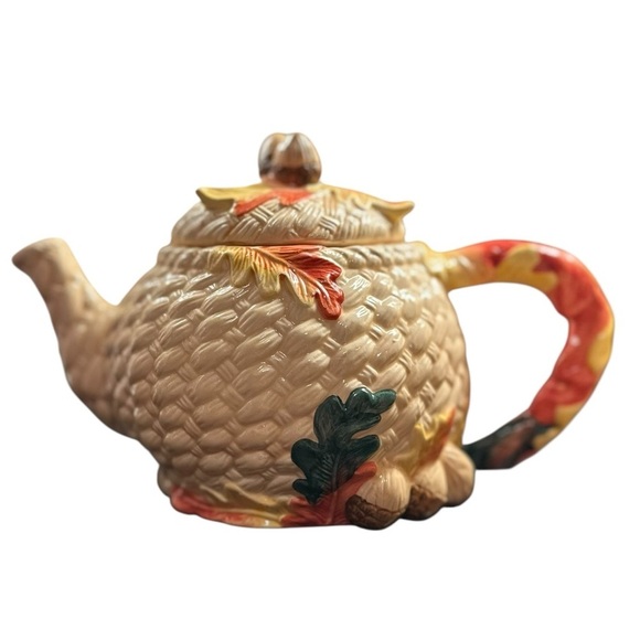 Fall 2 piece teapot set, o/s - Picture 1 of 9